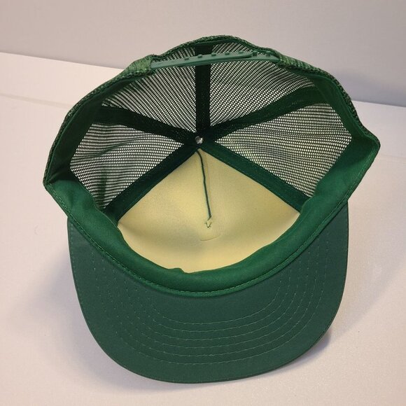 Vintage 90s Trucker Hat Church Sixtieth Anniversary Patch Mesh Adjustable Hat - Picture 7 of 7